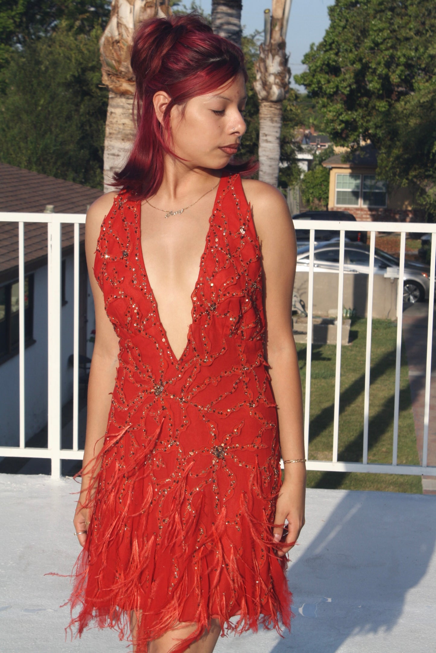 Red Mini Dress